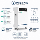 16kW 314Ah 51.2V 바닥형 LiFePO4 배터리 - 2