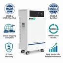 16kW 314Ah 51.2V 바닥형 LiFePO4 배터리 - 3