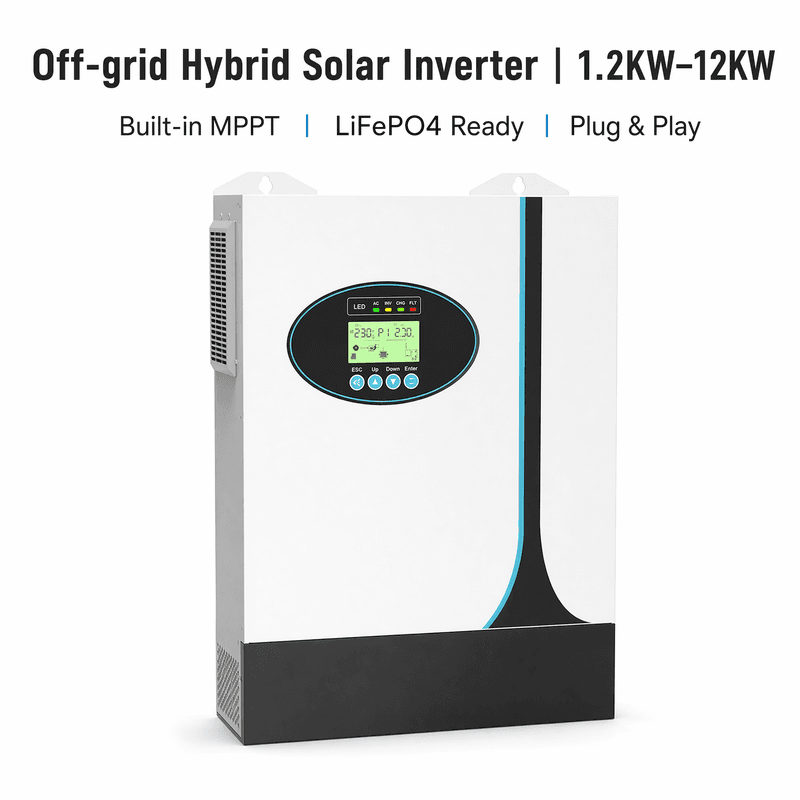 NKH 오프그리드 하이브리드 태양광 인버터 1.2~12kW