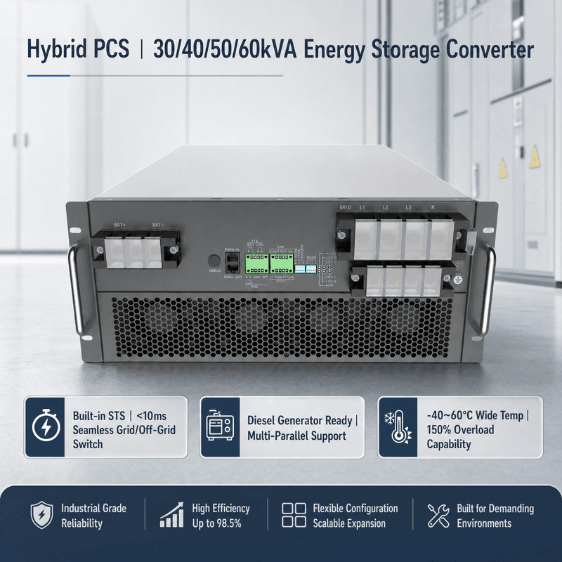 HCPS 마이크로그리드 저장 변환기 100~125kW - 1
