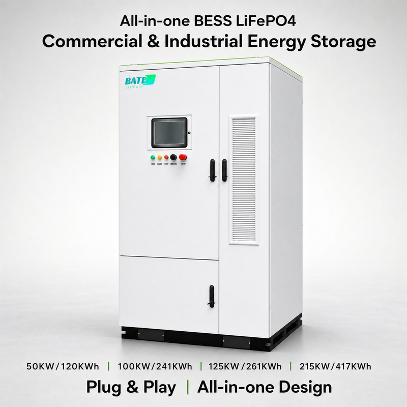 215kWh 산업용 BESS 컨테이너