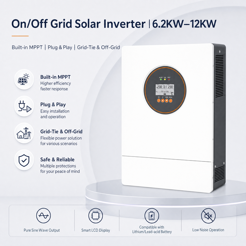ES 하이브리드 계통 연계/독립 태양광 인버터 6~12kW