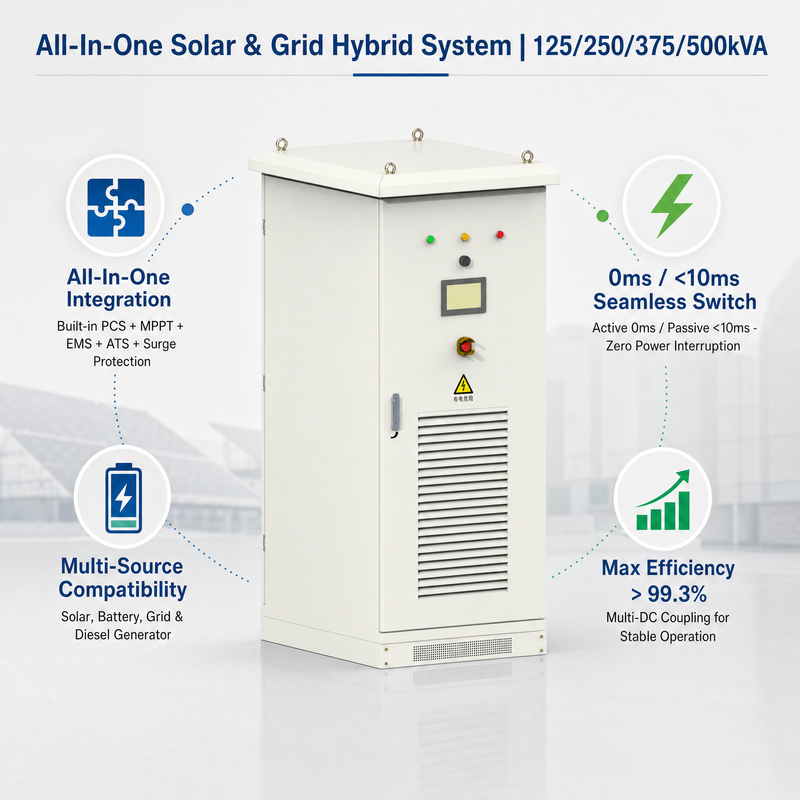 HAG2 올인원 태양광 시스템 125~500kVA